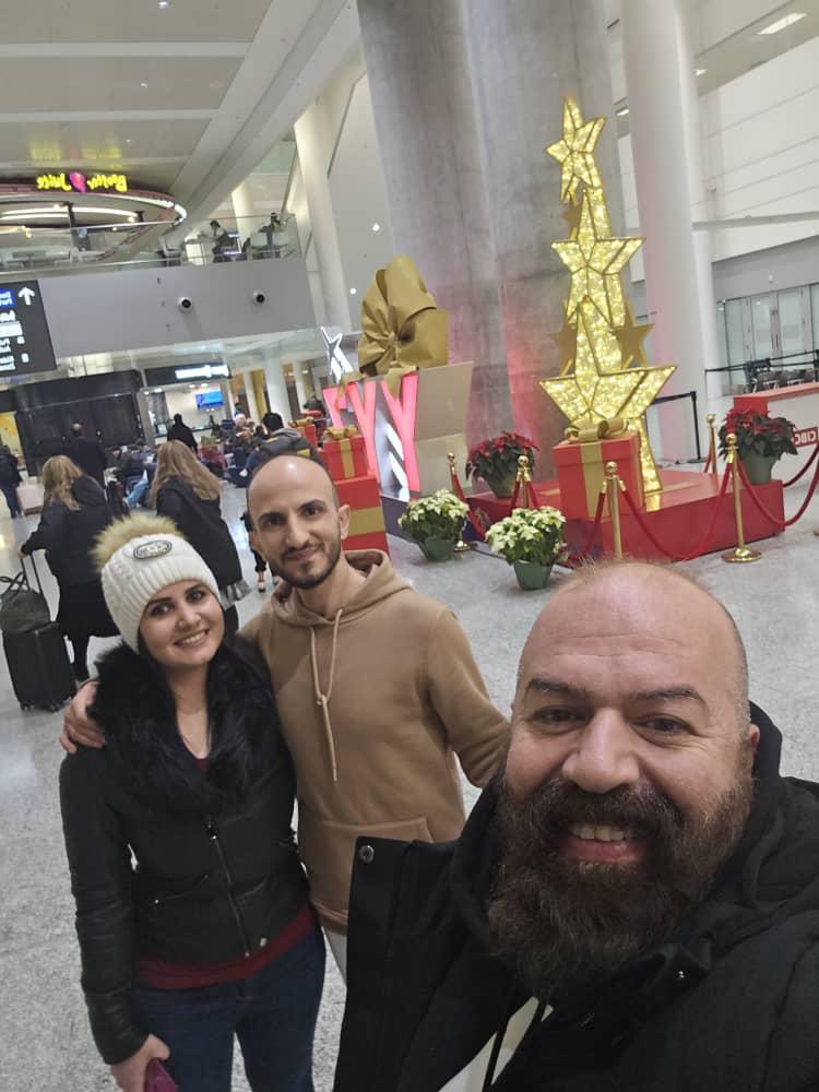Ricardo Galo, welcomed to Canada by ICV volunteers