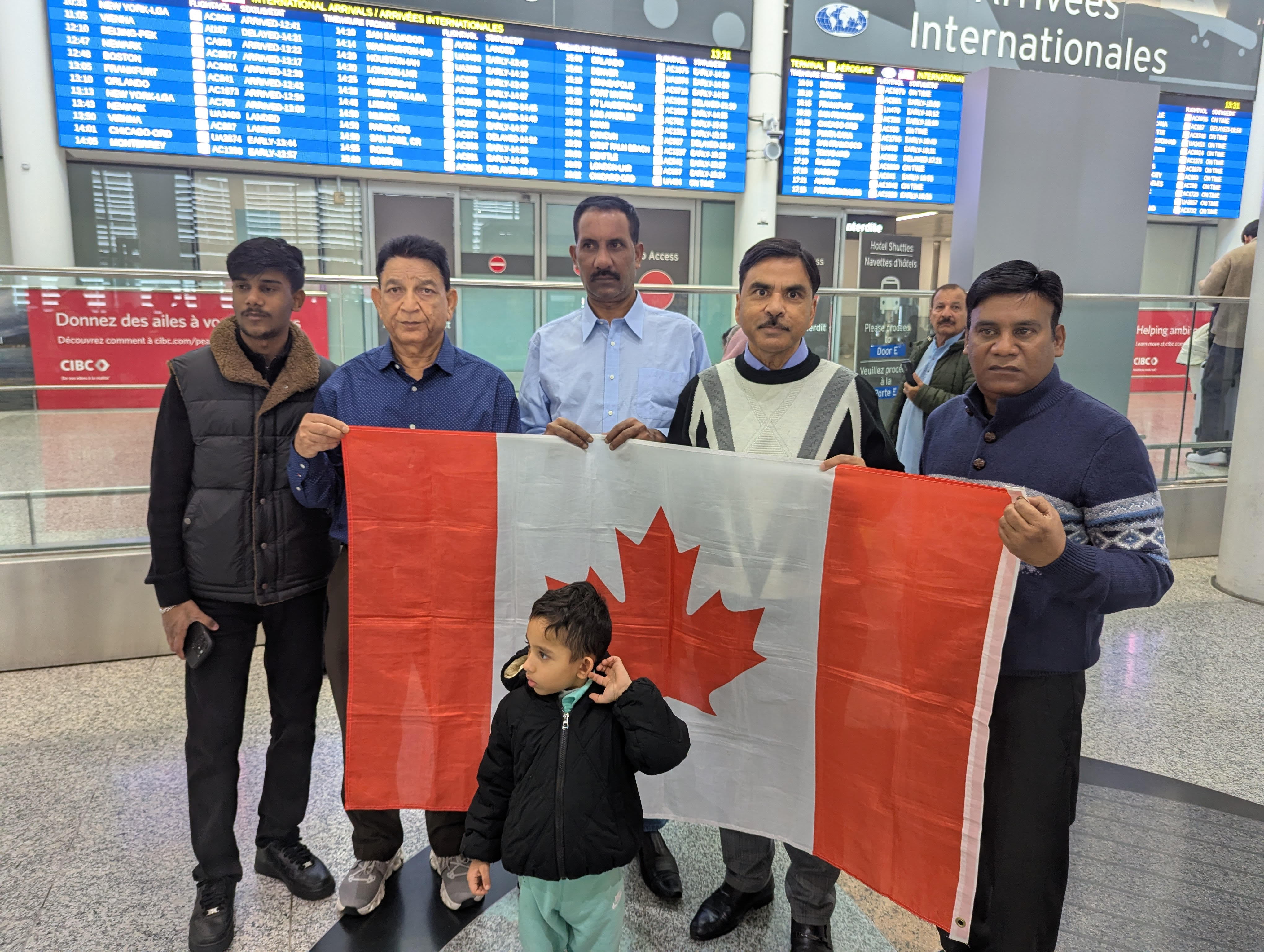 Naeem Nawazish arriving in Canada