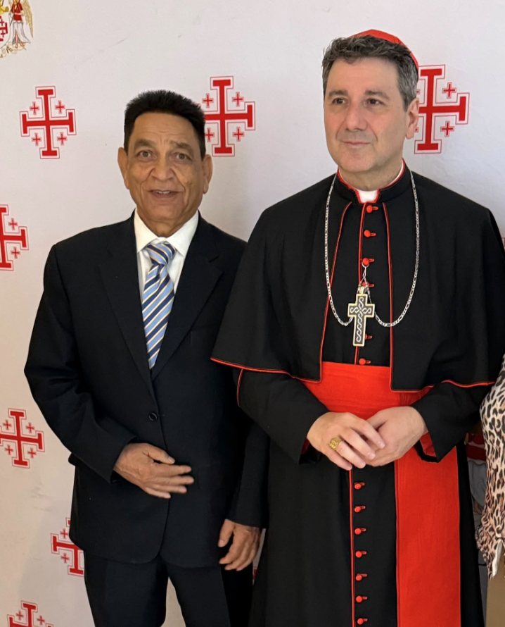 ICV Chairman Peter Bhatti with His Eminence Frank Cardinal Leo, Metropolitan Archbishop of Toronto, September 2026.