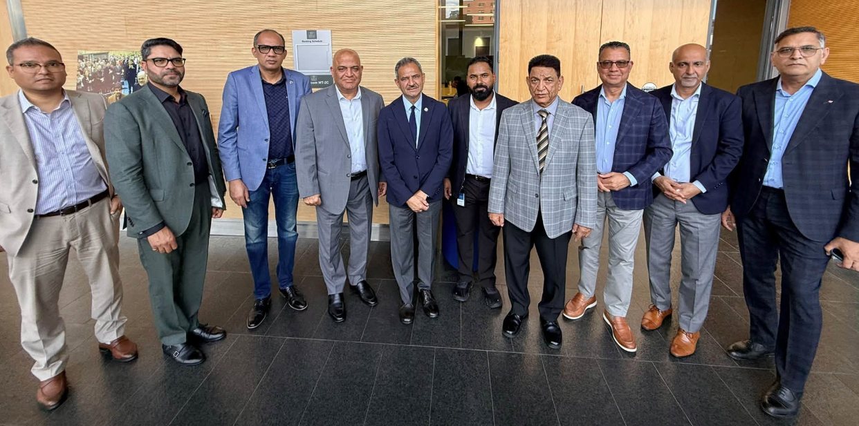 Community and faith leaders at the International Christian Voice Meet & Greet at Brampton City Hall.